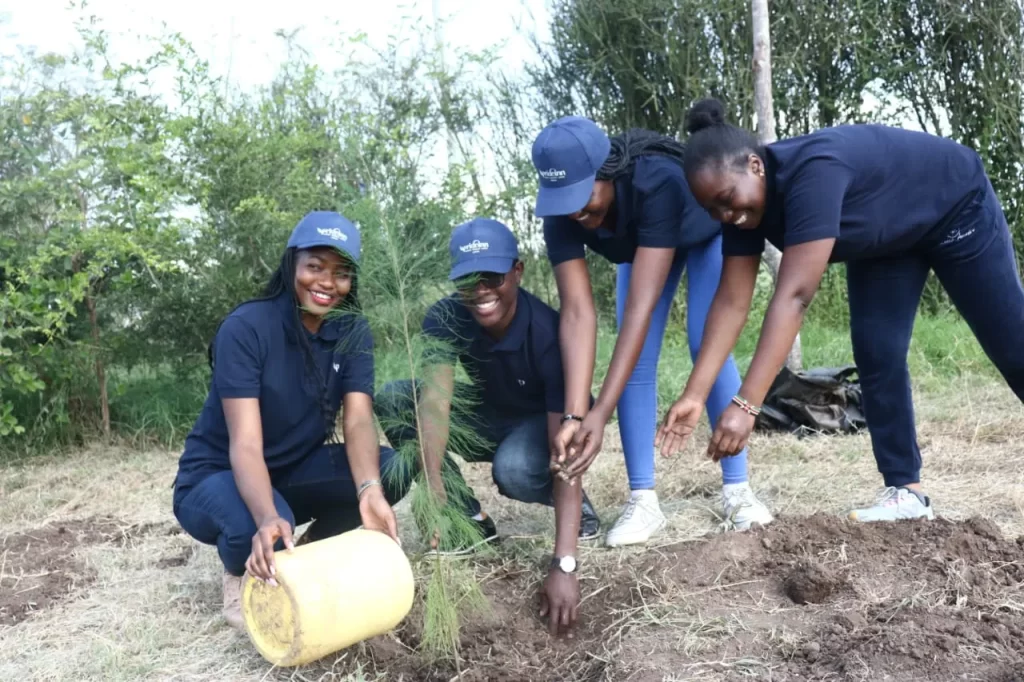 Prideinn Plaza Team Plants Trees to Mark World Environment Day 2024