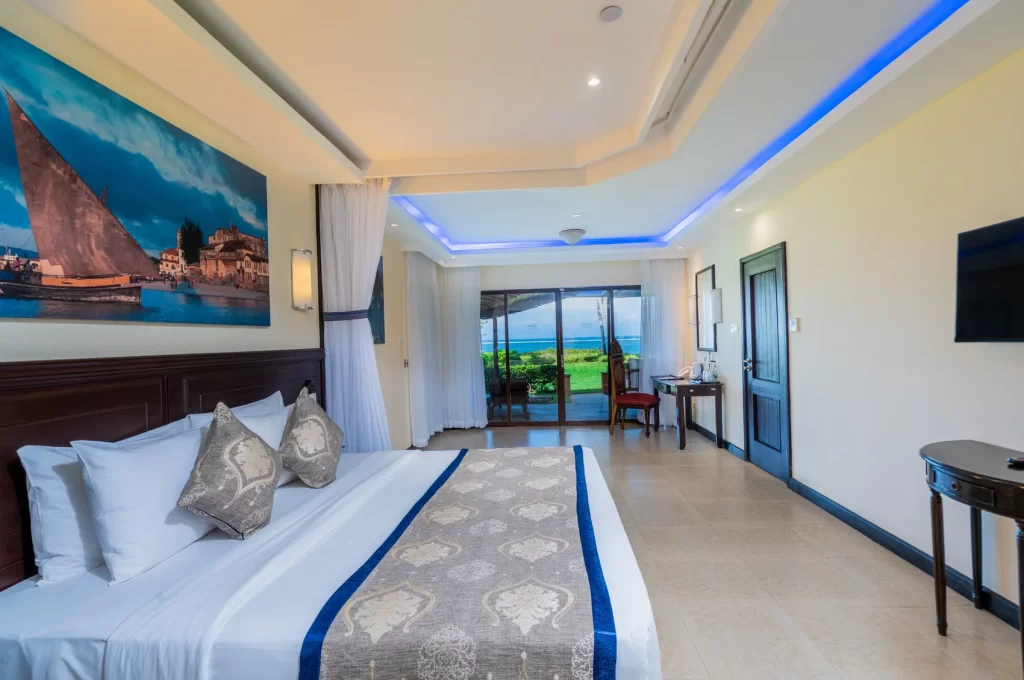 Luxury accommodation at PrideInn Paradise Beach Resort & Spa, one of the best hotels in Kenya