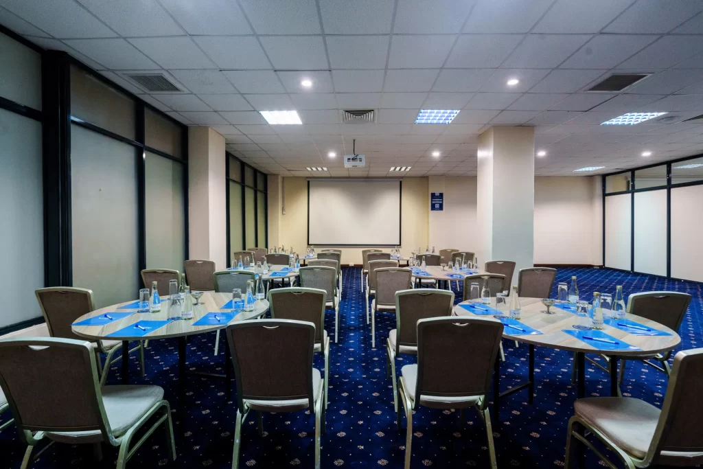 Host productive conferences in Nairobi at PrideInn Azure, with flexible spaces, modern facilities, professional service and a convenient Westlands location.