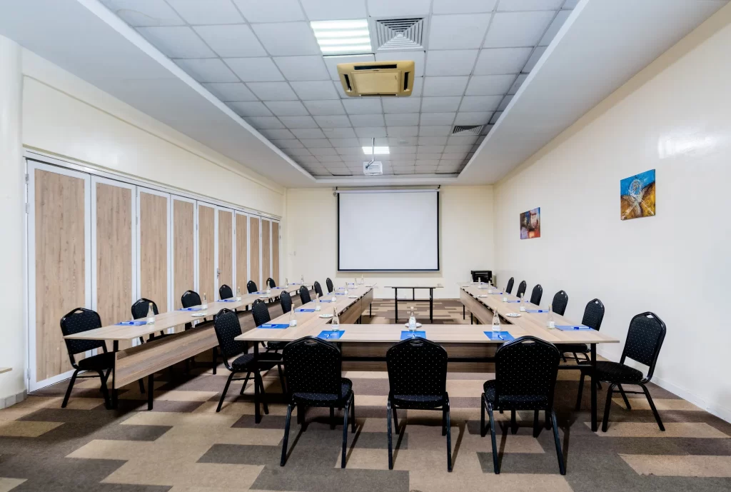 Host successful conferences in Nairobi at PrideInn Plaza. Discover modern amenities, flexible conference spaces and professional business services near JKIA