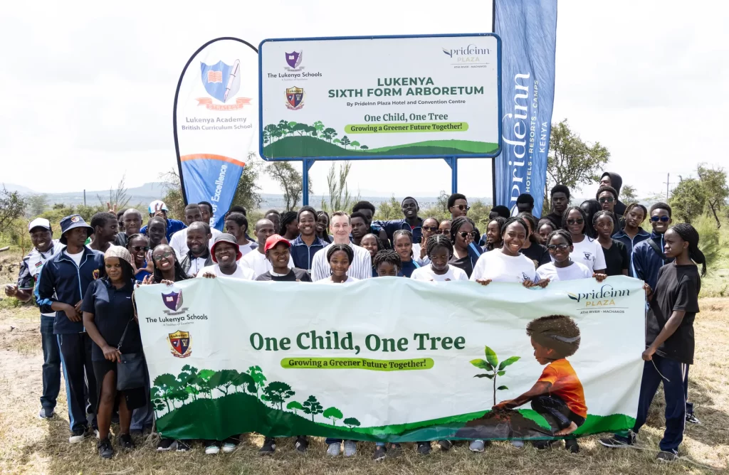PrideInn Plaza Hotel and Convention Centre Partners with Lukenya Academy for Second Tree Planting Initiative